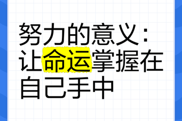 命不由天，人生掌握在自己手中：解读数字的力量与意义