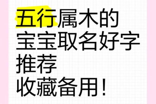 探索木命的起名艺术：以部首为钥匙，开启五行之美